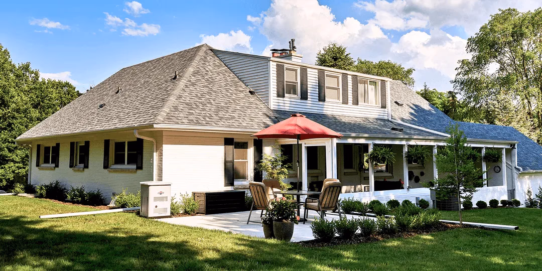 Standby generator installation for energy security in a Canadian home