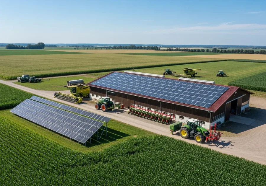 undefined commercial solar installation