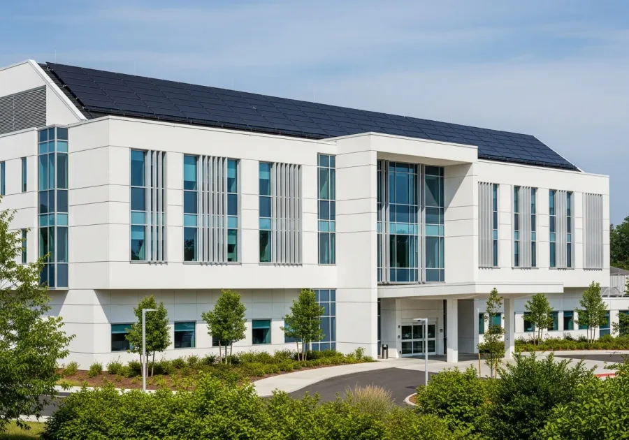 undefined commercial solar installation