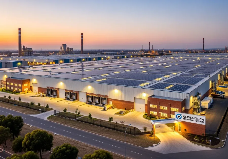 undefined commercial solar installation