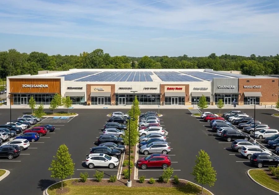 undefined commercial solar installation