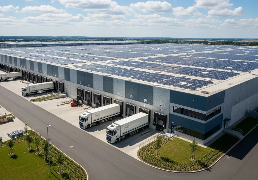undefined commercial solar installation
